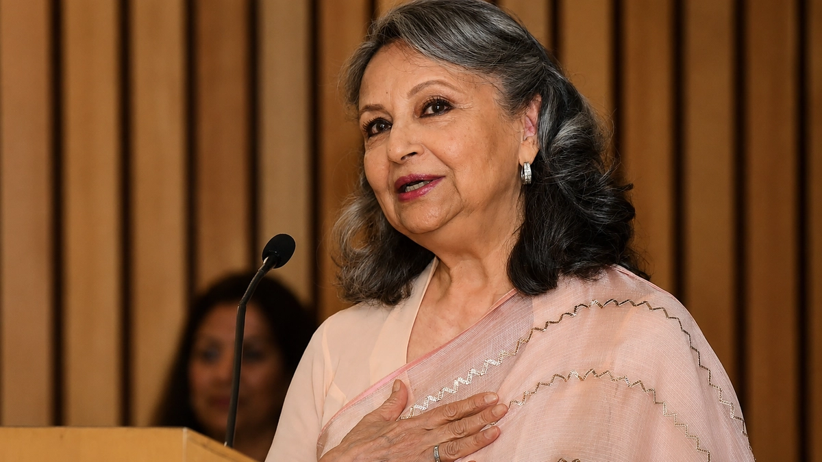 “Vande Mataram Row: BJP Hits Back at Sharmila Tagore”