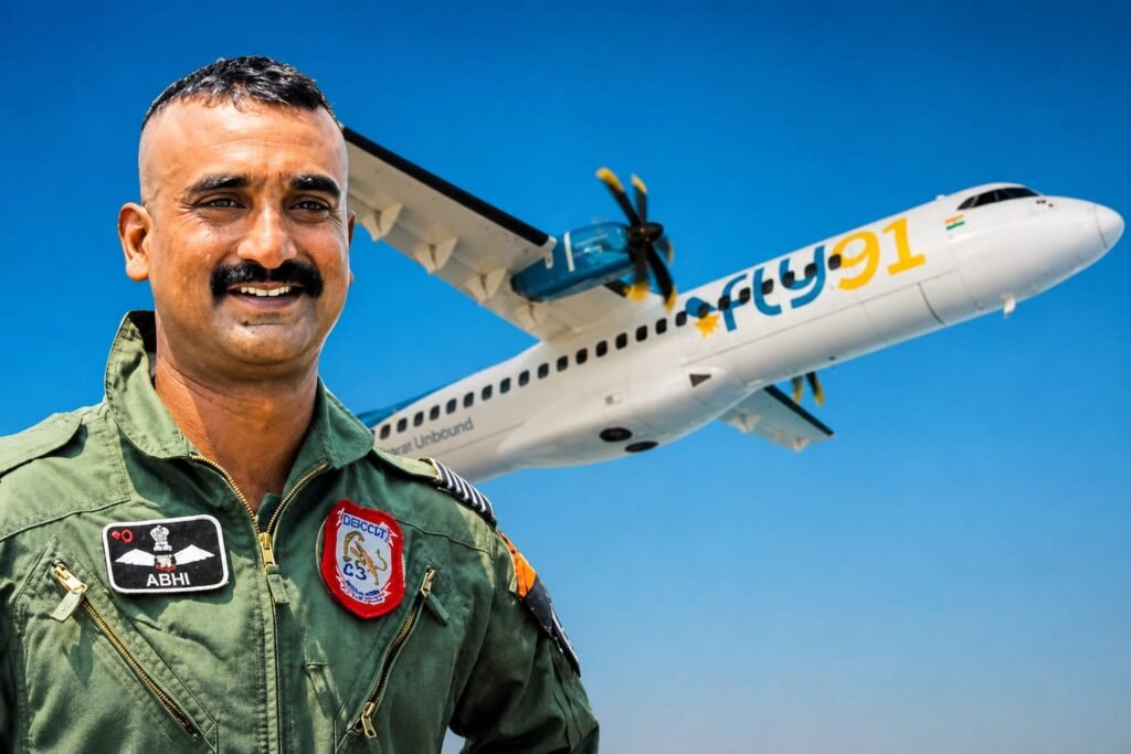 Abhinandan Varthaman Joins FLY91 After Leaving Indian Air Force