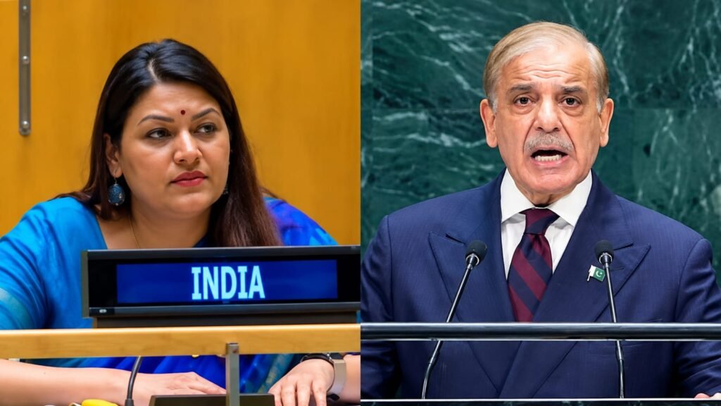 India hits back at Shehbaz Sharif at UN