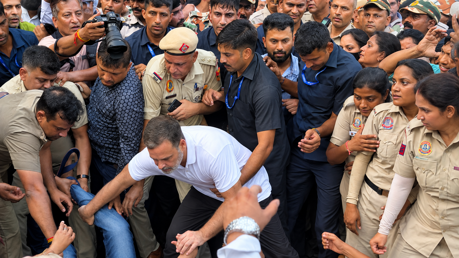 Opposition March in Delhi