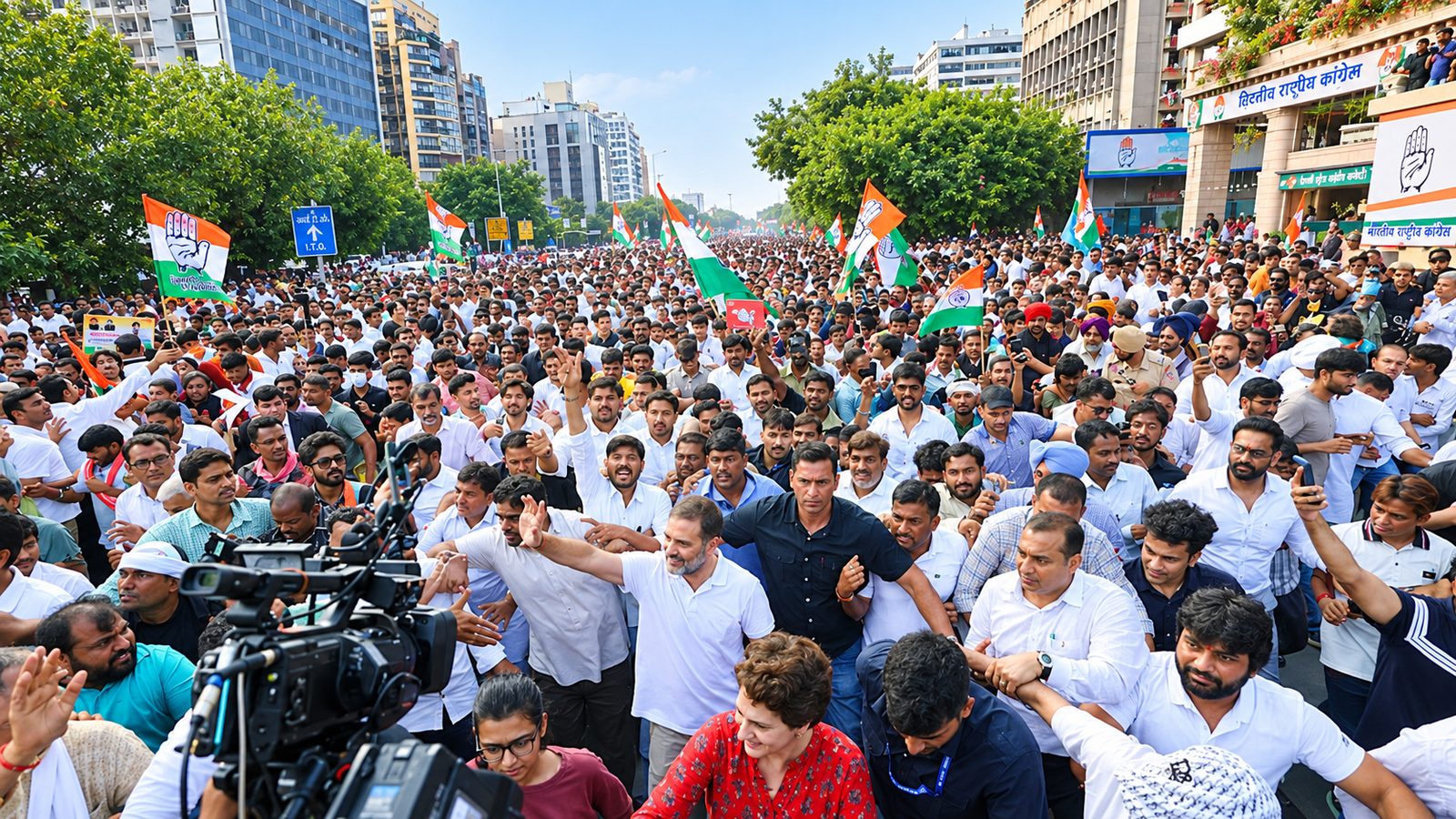 BJP targets Congress over France riots