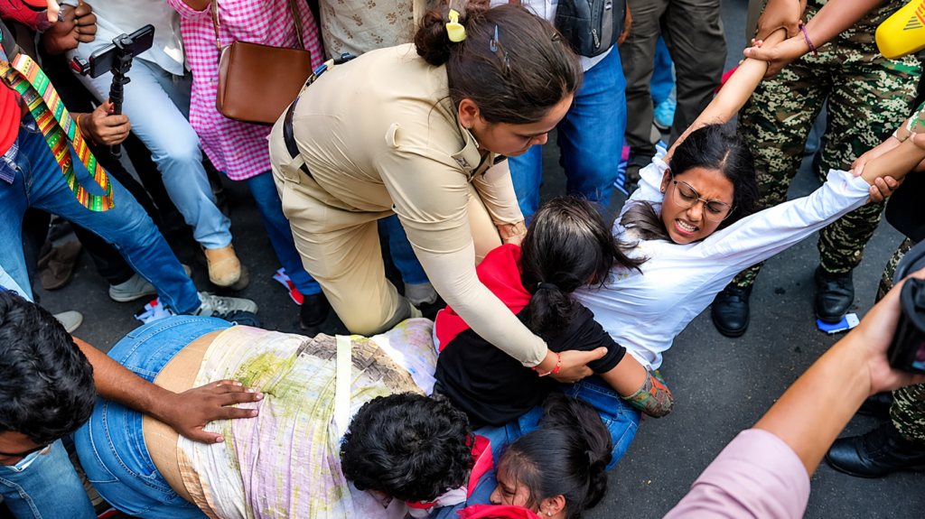 Rahul Gandhi Delhi Police Jantar Mantar