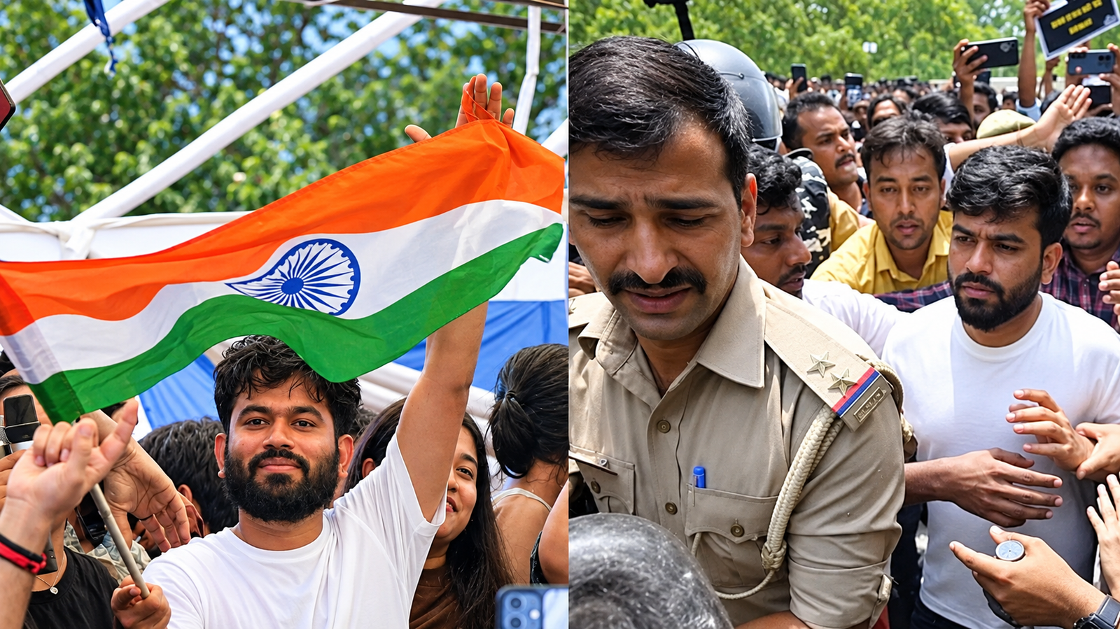 Delhi Police detains Abhijeet Dipke