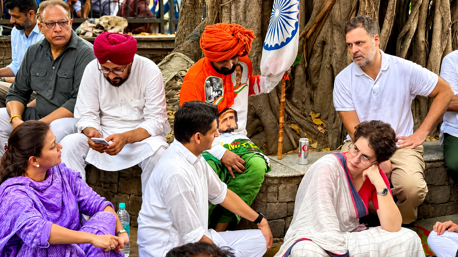 INDIA allies unhappy with Rahul Gandhi protest