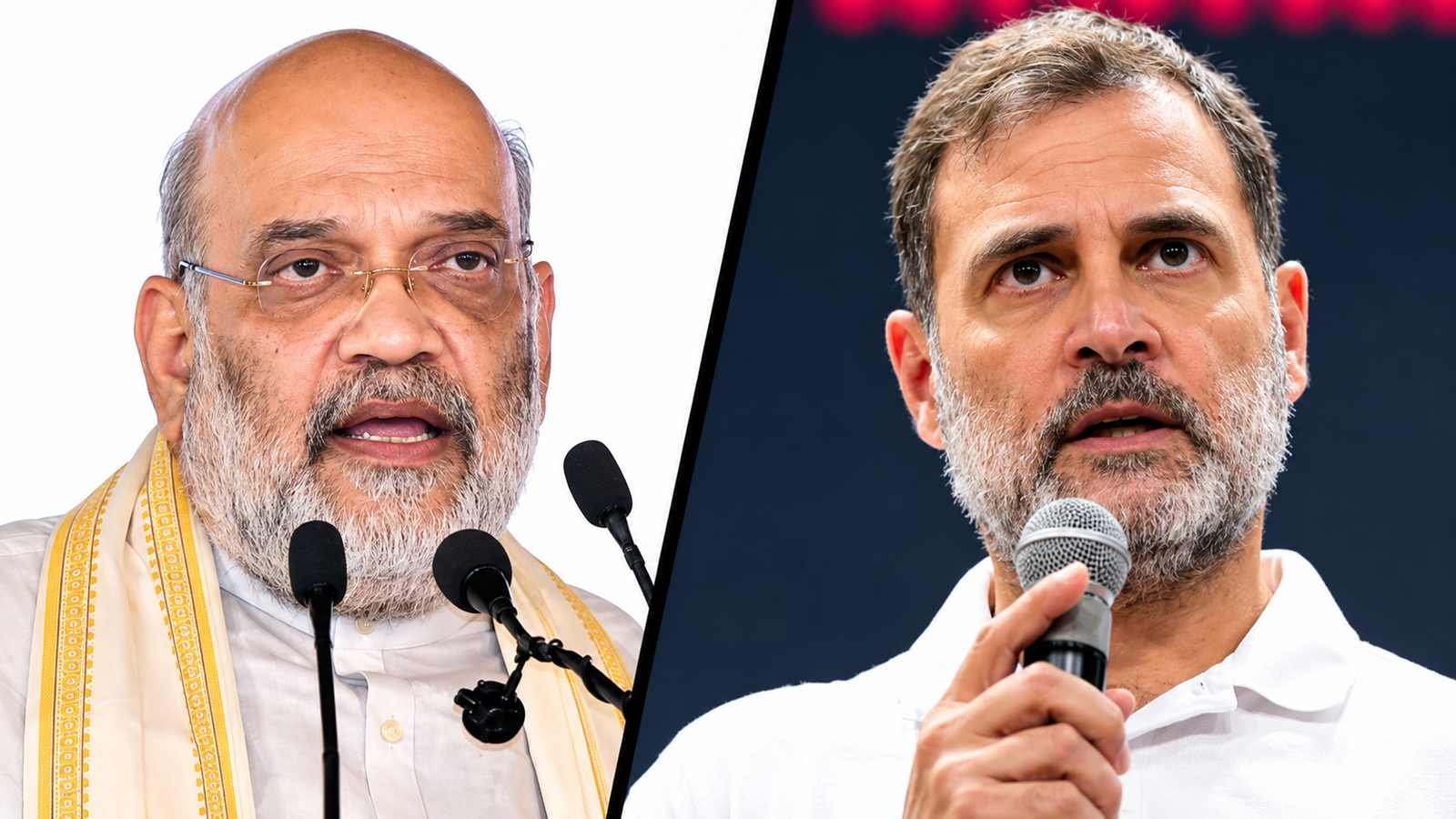 Amit Shah Rahul Gandhi SIR